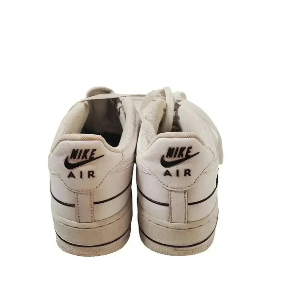 Nike Air Force 1 07 LV8 3 Double Air White Black Size 6.5Y (CJ1379-100) Nike Air Force 1 07 LV8 3 Double Air White Black Size 6.5Y  main image 3